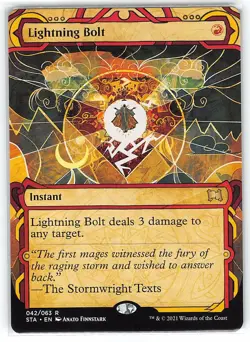 Lightning Bolt *Rare* Magic MtG x1 Strixhaven Mystical Archives - Image 1