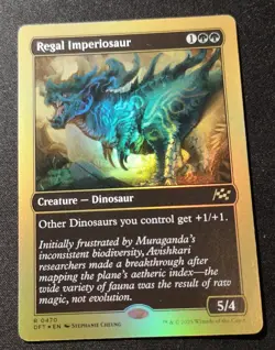 Regal Imperiosaur - First-Place Foil - DFT - MTG - EN - NM - 0470 - Image 1