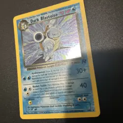 Dark Blastoise 3/82 Holo Rare Team Rocket Pokemon Card LP - Image 3