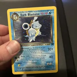 Dark Blastoise 3/82 Holo Rare Team Rocket Pokemon Card LP - Image 4
