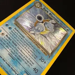 Dark Blastoise - 4/110 - Pokemon Legendary Collection Holo Rare Card MP - Image 3