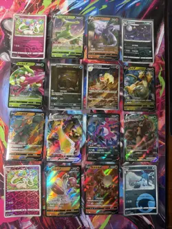 Pokemon 16 Card Lot nm V Max Mega Amazing Ex HOLO Rare Hits Only F94 - Image 1