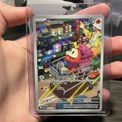 Pokemon Fuecoco Illustration Rare Full Art Holo Card 201/193 Paldea Evolved - Image 1