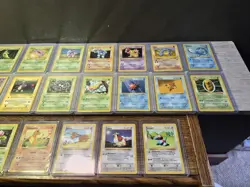 Pokemon Card Base Set Shadowless Lot of 31 Cards WOTC POKEMON WOTC Vintage - Image 5