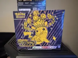 Pokemon TCG Surging Sparks ETB Factory Sealed - Image 1