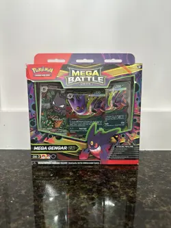 Pokemon Mega Gengar EX Mega Evolution Battle Deck TCG Collectible New - Image 1