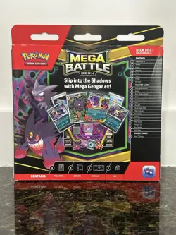 Pokemon Mega Gengar EX Mega Evolution Battle Deck TCG Collectible New - Image 4