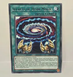 Yu-Gi-Oh! TCG Secrets of Dark Magic LED6-EN004 1st Edition Silver Letter Rare LP - Image 1