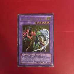 YUGIOH! Elemental Hero Flame Wingman TLM-EN035 Ultimate Rare 1st Edition NM - Image 1