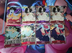 English Version 1st Anniversary Set - One Piece Card Usopp Franky Jinbe Brook - Image 1