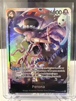 One Piece Heroine’s Edition Extra Booster Perona EB03-045 SR English - Image 1