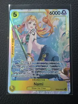 Nami (053) EB03-053 Extra Booster: One Piece Heroines Edition SR Foil - Image 1