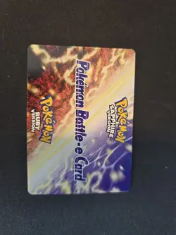 Gentleman Nils Pokemon Battle E-Reader Card 2003 Ruby and Sapphire - Image 1