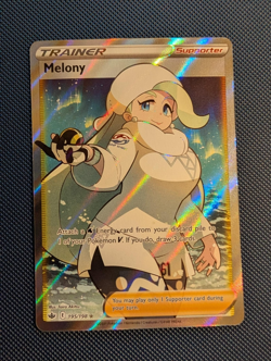 Pokemon TCG - Melony 195/198 - Chilling Reign Trainer Card | MINT / NM - Image 2
