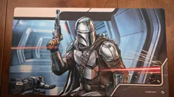 The Mandalorian Judge Playmat & Judge Card Secrets of Power Star Wars Unlimited - Image 1