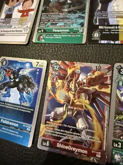 Digimon Card Bundle - Mixed Sets - Lots Of Shiny Rares - NM - Image 2