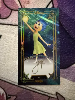 2025 Kakawow Cosmos Disney Joy Mini Script Art Card 07/50 - Image 1