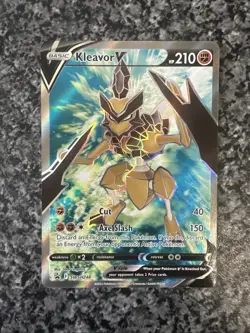 Kleavor V (Full Art) Swsh248 Swsh: Sword & Shield Promo Cards Holo - Image 1