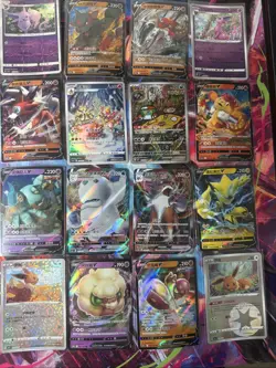Pokemon 16 Card Lot nm V Max Mega Amazing Ex HOLO Rare Hits Only F95 - Image 1