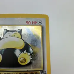 Pokemon TCG Card Snorlax Jungle Set 11/64 Holo Rare 1999 WOTC DMG - Image 4