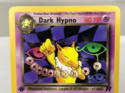 Dark Hypno 26/82 Team Rocket Set Pokemon Card 1st Edition - Lightly Played - Image 3