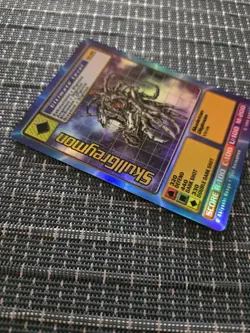 Vintage Digimon CCG Battle Series 1 Ultimate Holo Card Skullgreymon ST-32S - Image 2
