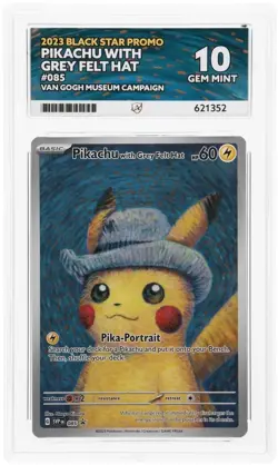 Pikachu with Grey Felt Hat 085 Sv: Scarlet & Violet Promo Cards Regular - Image 1