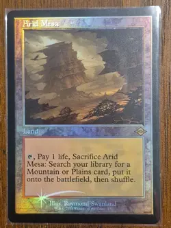 Arid Mesa (Retro Frame) Modern Horizons 2 Foil Fetch Land Near Mint - Image 1