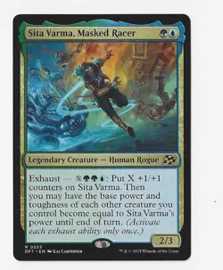 Magic the Gathering, Atherdrift, Rare, Sita Varma, Masked Racer - Image 1