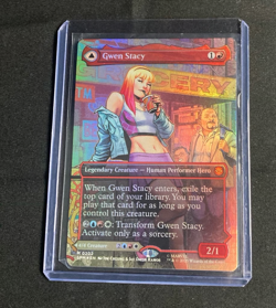 Gwen Stacy (0202) (Borderless) Marvel's Spider-Man Foil - Image 1