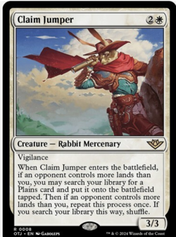 Claim Jumper (0008) - Outlaws of Thunder Junction - Rare - Image 1