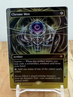 MTG | Chrome Mox M0102 (SPG) | Borderless - First Place Foil - DFT Special Guest - Image 1