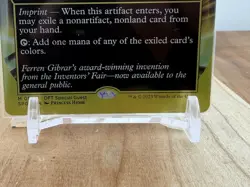 MTG | Chrome Mox M0102 (SPG) | Borderless - First Place Foil - DFT Special Guest - Image 3