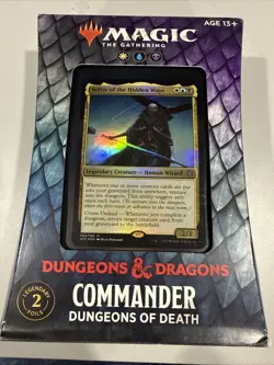 Adventures in The Forgotten Realms Commander Deck – Dungeons of Death (White-... - Image 1