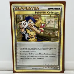 Pokemon TCG - Pokemon Collector Supporter HGSS 97/123 Regular LP - Image 1