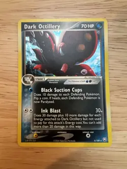 Pokemon Dark Octillery 8/109 HOLO Team Rocket Returns NM- - Image 1