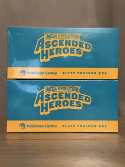 Pokemon TCG - Ascended Heroes Pokemon Center Elite Trainer Box - Lot of 2 - Image 3