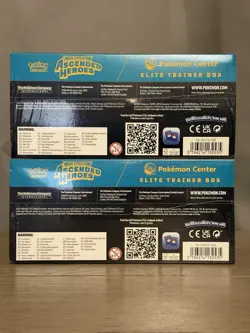 Pokemon TCG - Ascended Heroes Pokemon Center Elite Trainer Box - Lot of 2 - Image 4