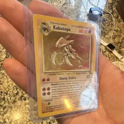 Pokemon TCG 1999 Kabutops Fossil 9/62 60 HP Holo Rare Unlimited WOTC - Image 3