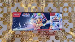 Pokemon Prismatic Evolutions Surprise Box Booster Bundle Eevee & Evolutions - Image 1