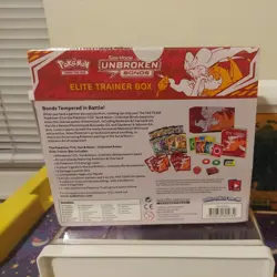 Pokemon TCG Sun & Moon: Unbroken Bonds Elite Trainer Box ETB Small Tears W/Case - Image 3