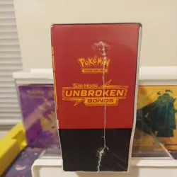 Pokemon TCG Sun & Moon: Unbroken Bonds Elite Trainer Box ETB Small Tears W/Case - Image 4