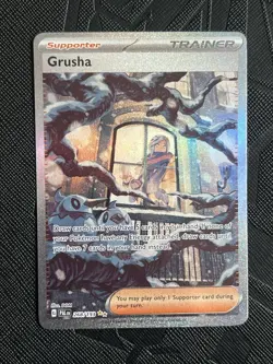 Pokemon TCG Grusha 268/193 Sv02: Paldea Evolved SIR (English) - NM - Image 3