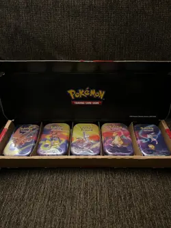 Pokemon TCG: Kanto Power Mini Tin 5-Pack Amazon Bundle - SEALED ✅ FAST SHIP 🚚 - Image 1