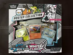 Pokemon TCG - Scarlet & Violet: Black Bolt & White Flare Unova Poster Collection - Image 1