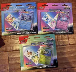 Pokemon Prismatic Evolutions Tech Sticker Collection 12ct Case Assortment - Image 3