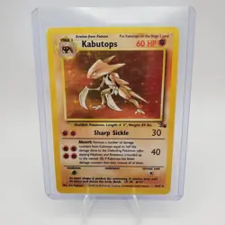 Kabutops 9/62 Fossil Holo - Pokemon TCG 1999 - WOTC LP - Image 3