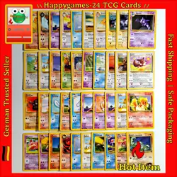 40x Pokemon Karten POOR! WOTC Sammlung gemischt div. Set TCG non Holo /Z53 - Image 1
