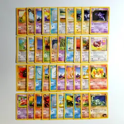 40x Pokemon Karten POOR! WOTC Sammlung gemischt div. Set TCG non Holo /Z53 - Image 2