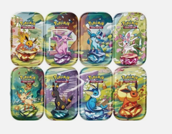 Pokemon TCG: Scarlet & Violet 8.5 Prismatic Evolutions - Mini Tin Sealed Case EN - Image 2